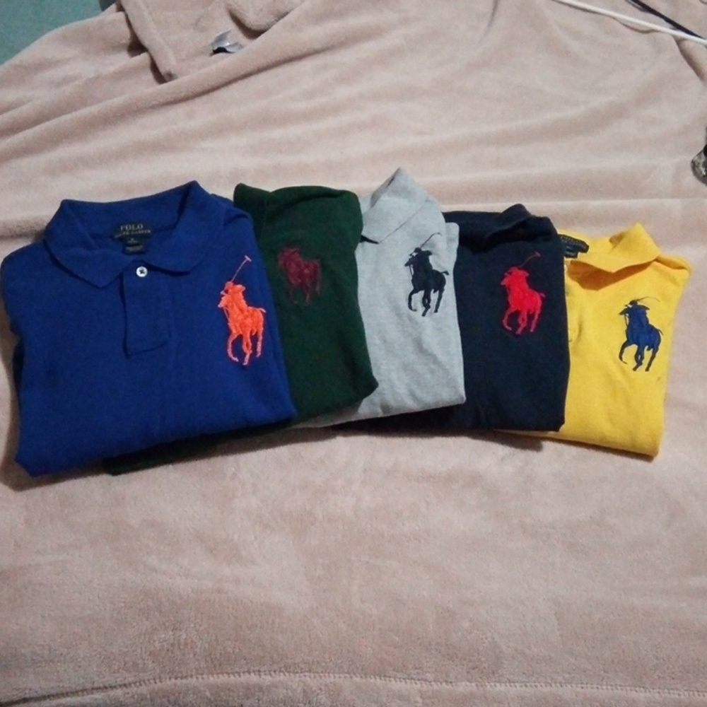 Boys Polo Ralph Lauren 10/12 long sleeve authentic
